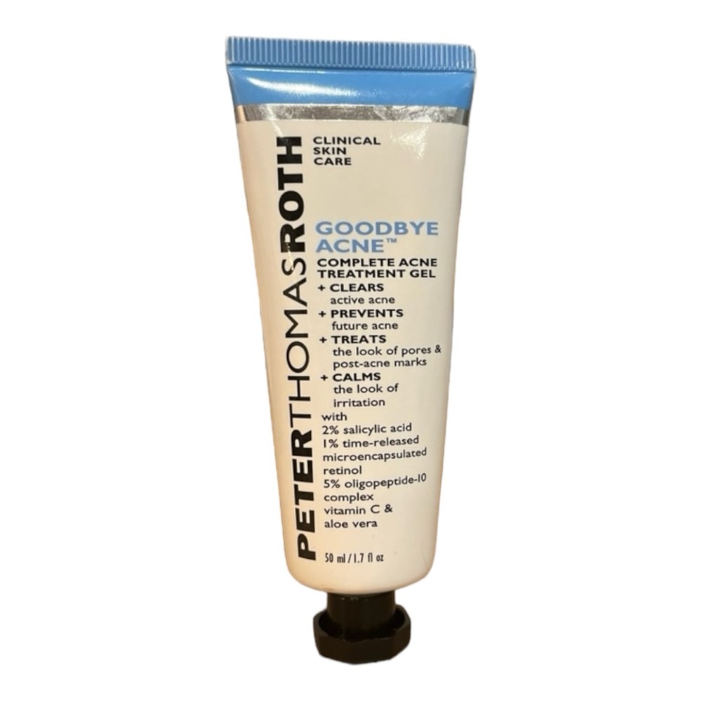 ⚫️ Peter Thomas Roth Goodbye Acne Complete Acne Treatment Gel New 1.7 Full-Size - Picture 7 of 9